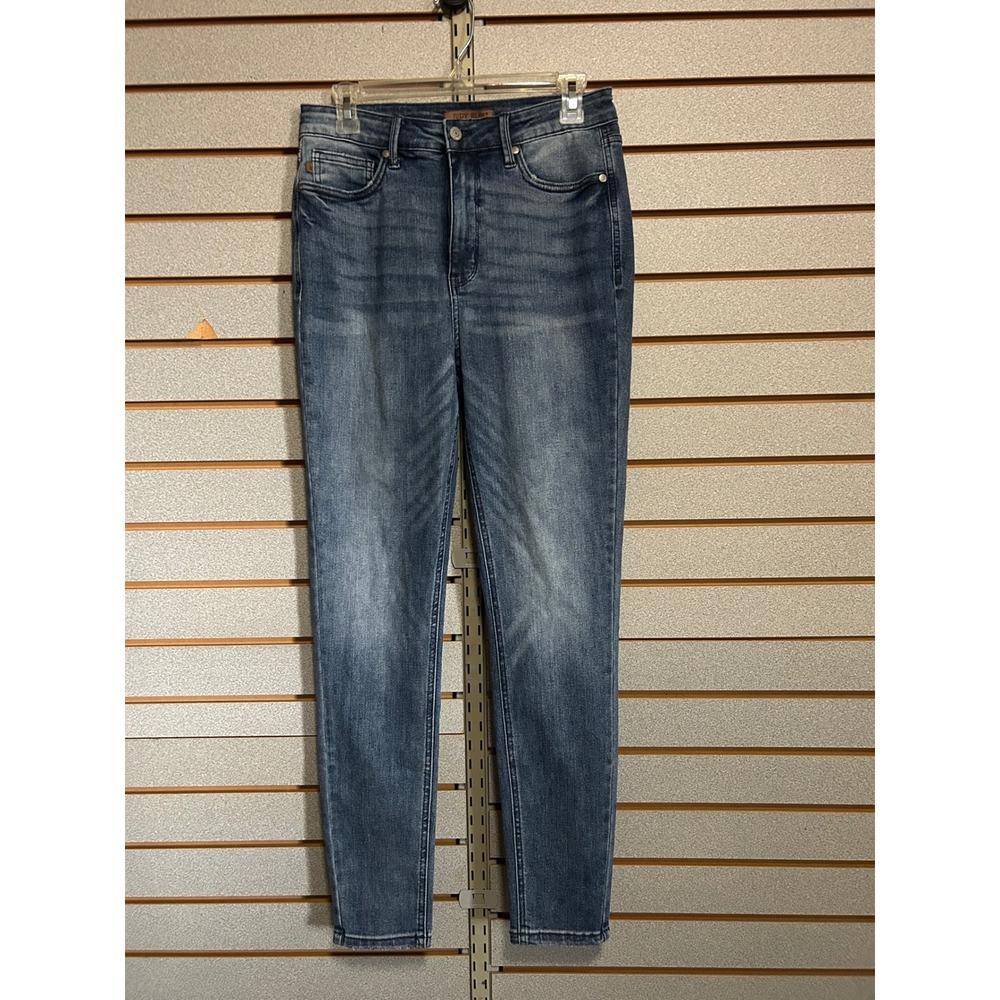 Judy Blue High Rise Skinny Jeans Medium Wash JB88679 Size 9/29 Womens Denim